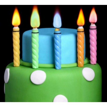 Candele Torta Candeline Compleanno, 30 Pezzi Candele Torta Candele