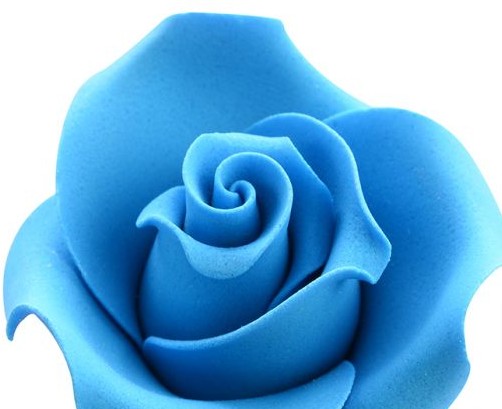 Rose blu in zucchero - [11219K]